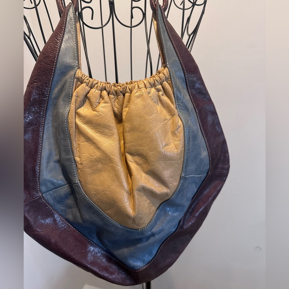 Del Conte Vintage Italian Leather Bag - Excellent Condition